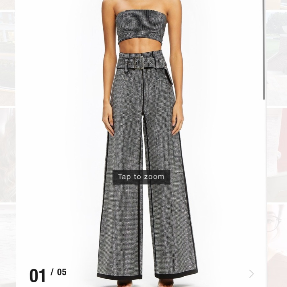COPY - Black two piece sparkle set